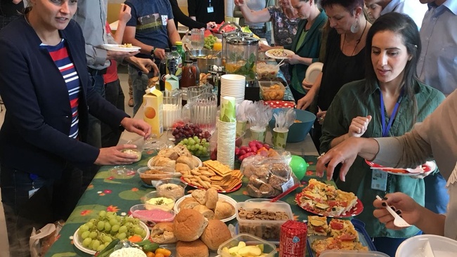 Picknick met het team