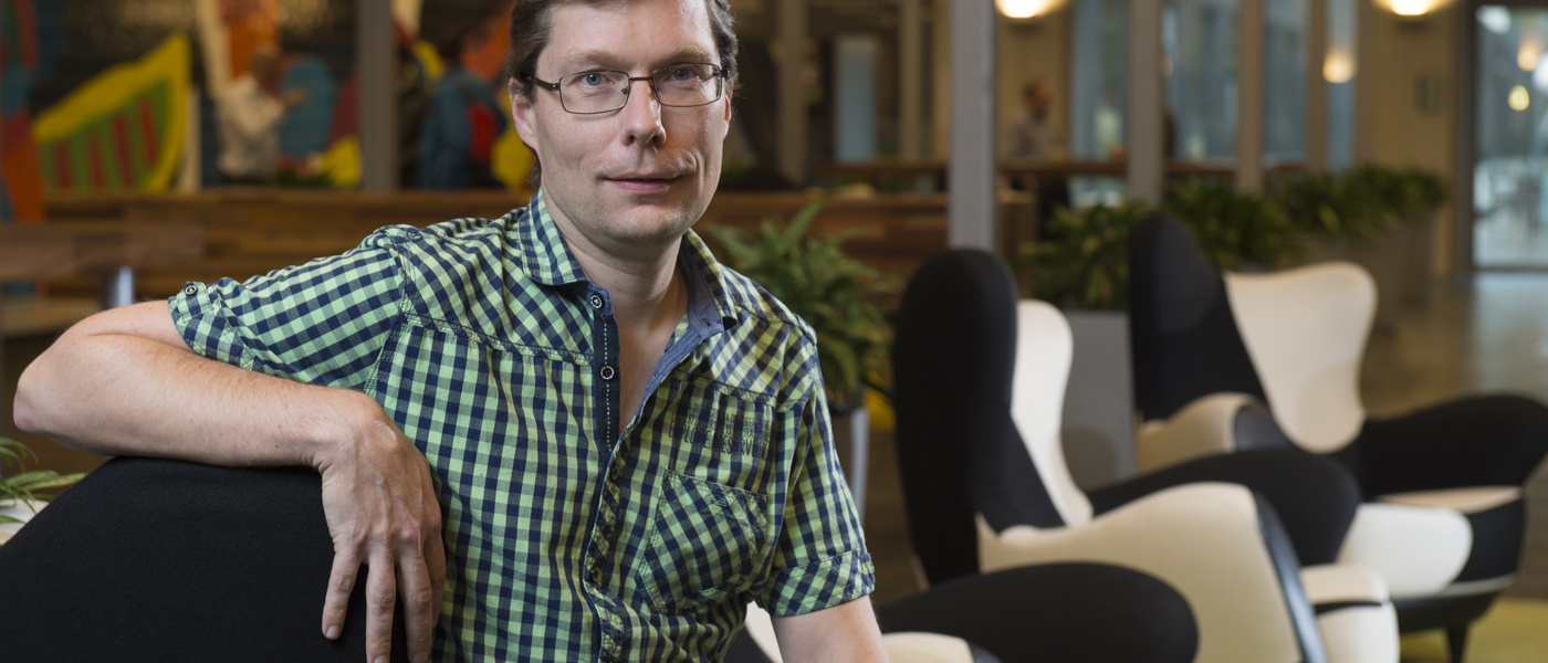 Een portretfoto van Arjan Moraal